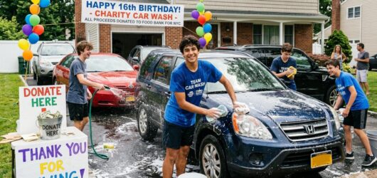 The Best Kind of Birthday Clean: Why My Teen Turned His Birthday Into a Charity Car Wash